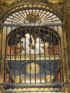 El altar mayor, en Alba de Tormes