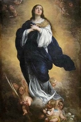 Pintura de la Inmaculada Concepción