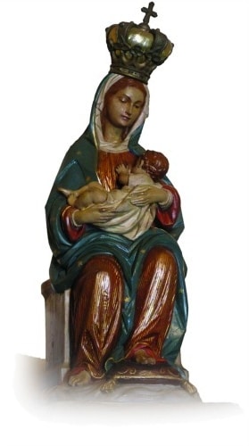 Estatua de Nuestra Señora del Niño Lactante