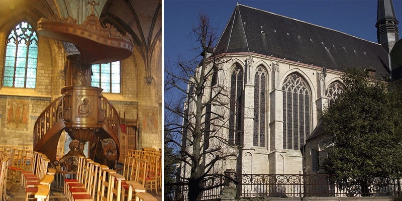 Iglesia de los Santos Pedro y Guy, Anderlecht, Bélgica